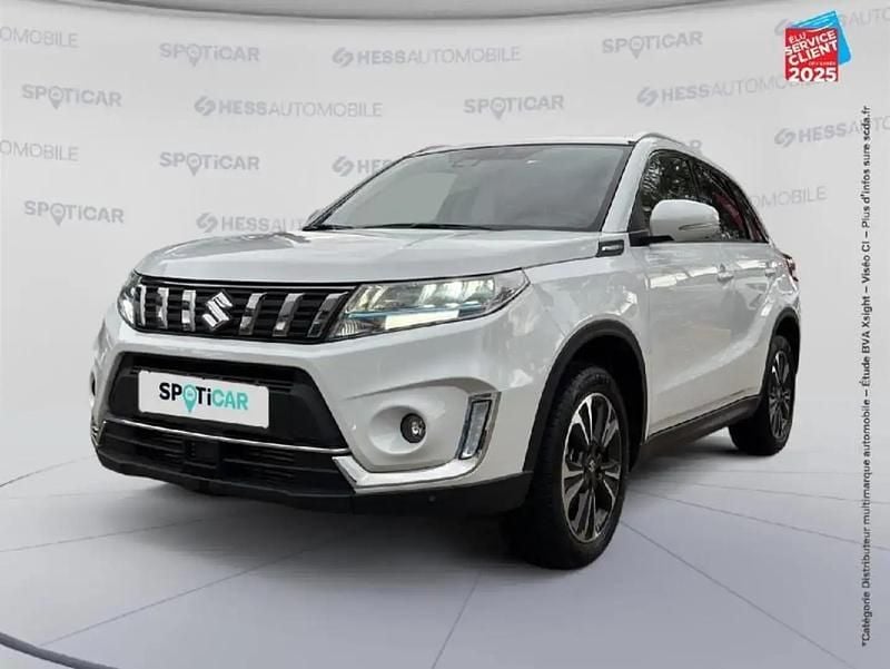Blanc Utilisé 2020 Suzuki Vitara Style SUV | 18 499 € (Prix juste) - Image 1/4