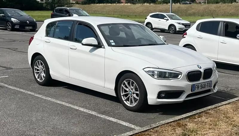 Blanc Utilisé 2016 BMW 118 Sport Line Citadine | 17 000 € (Prix juste) - Image 1/4