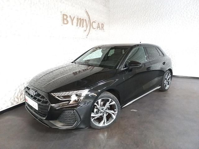 Noir mythic métallisé Utilisé 2025 Audi A3 S-Line | 34 342 € (Prix juste) - Image 1/4