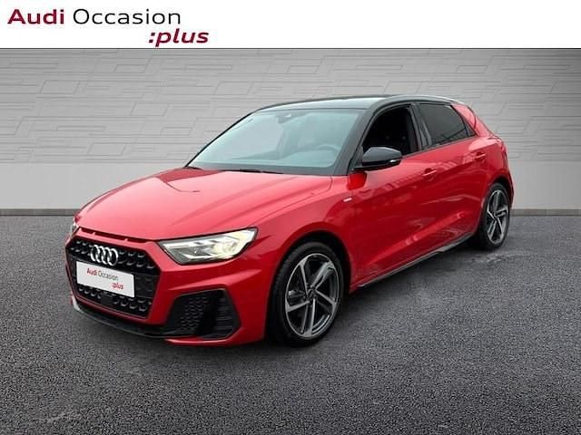 Occasion Audi A1 Sportback S-line plus 116 ch (85 kW) 2025 Rouge progressif métallisé noir mythe métallisé Citadine