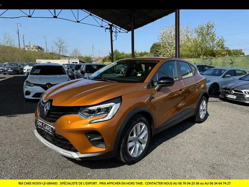 Orange Utilisé 2021 Renault Captur Business SUV | 11 990 € (Prix juste) - Image 1/4