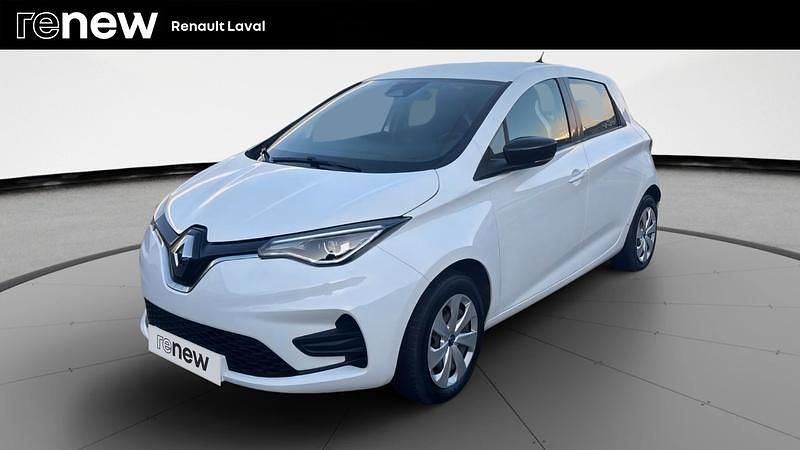 Blanc Occasion 2021 Renault Zoe Business Citadine | 13 990 € (Prix assez cher) - Image 1/4