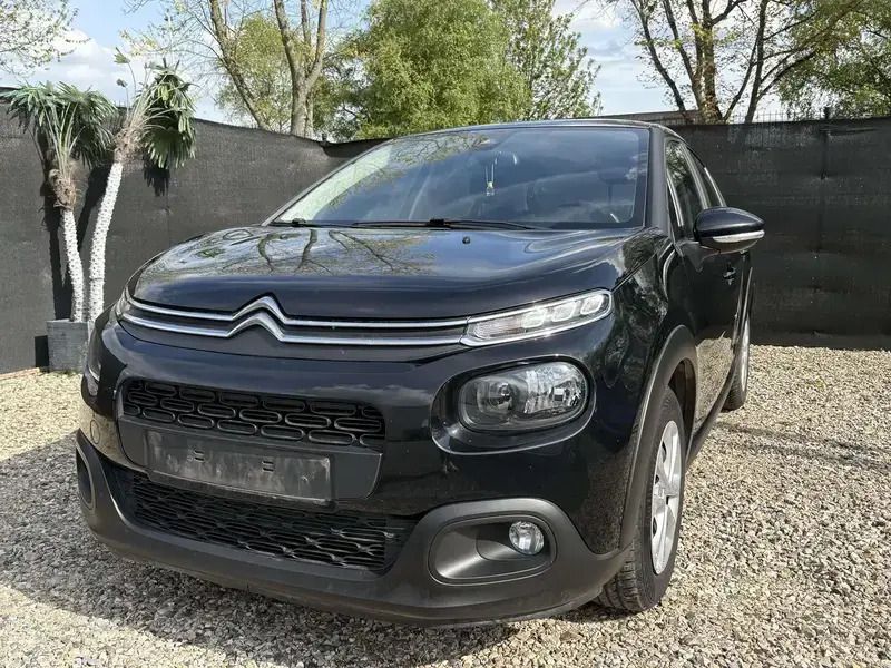 Noir Utilisé 2018 Citroën C3 PureTech Citadine | 5 990 € (Super prix) - Image 1/4