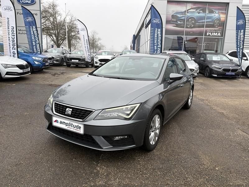 Gris pyrã©nã©en Occasion 2018 Seat Leon Style Berline | 11 899 € (Bon prix) - Image 1/4