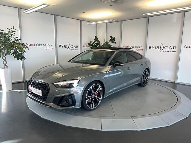Gris chronos métallisé Occasion 2025 Audi A5 Sportback S-Line Citadine | 55 990 € - Image 1/4