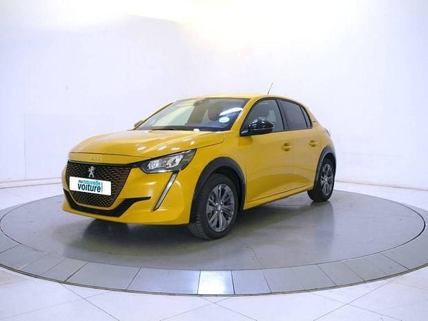 Jaune Utilisé 2022 Peugeot e-208 Style Citadine | 16 290 € (Prix juste) - Image 1/4