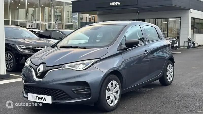 Gris titanium Utilisé 2021 Renault Zoe Life Citadine | 12 499 € (Bon prix) - Image 1/4