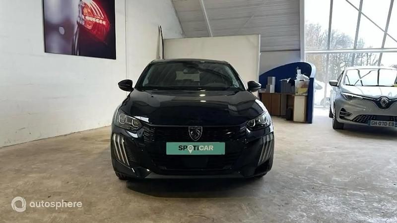 Nouvelle Peugeot 208 Allure 102 ch (75 kW) 2025 Noir Citadine