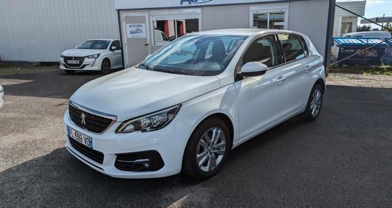 Blanc Utilisé 2019 Peugeot 308 Business-Line Berline | 14 250 € (Prix juste) - Image 1/4