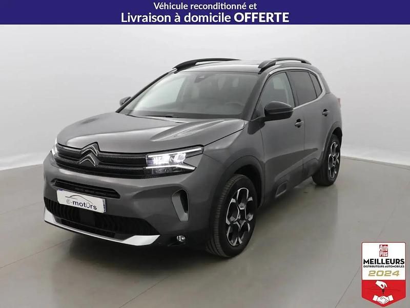 Gris Utilisé 2024 Citroën C5 Aircross PureTech SUV | 24 900 € (Prix juste) - Image 1/4