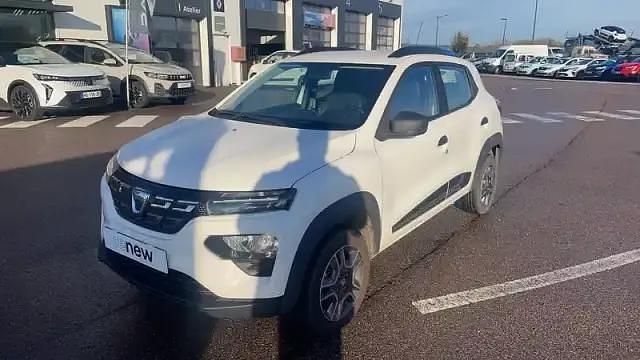 Blanc glacier Occasion 2020 Dacia Spring Citadine | 8 491 € (Super prix) - Image 1/4