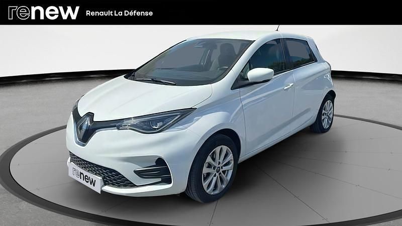 Blanc Utilisé 2019 Renault Zoe Zen Citadine | 9 290 € (Bon prix) - Image 1/4