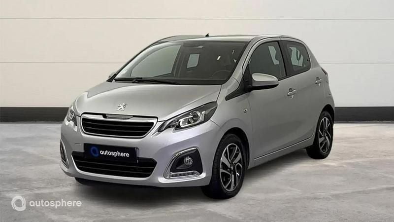 Gris Utilisé 2017 Peugeot 108 Allure Citadine | 8 499 € (Prix juste) - Image 1/4