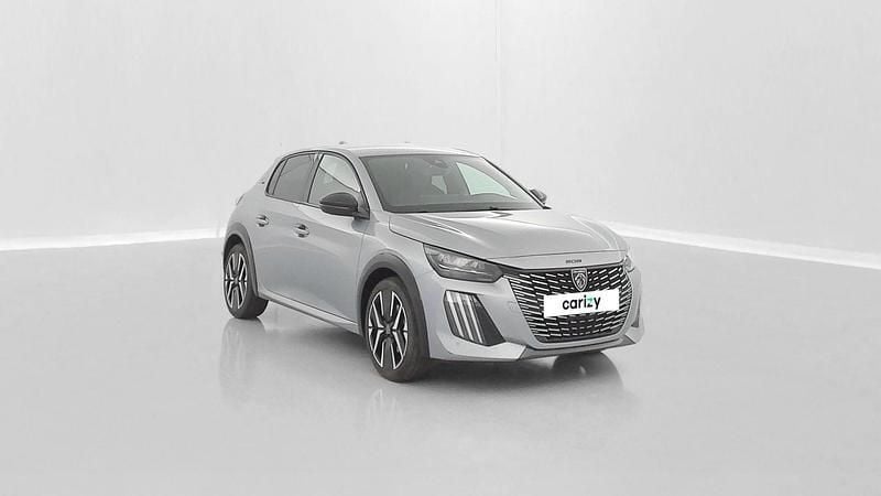 Gris Utilisé 2024 Peugeot 208 GT Citadine | 18 500 € (Prix juste) - Image 1/4