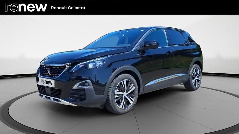 Noir Utilisé 2019 Peugeot 3008 GT-line SUV | 12 999 € (Prix juste) - Image 1/4