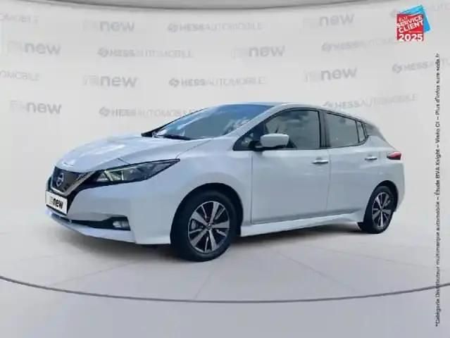 Gris squale Utilisé 2021 Nissan Leaf Acenta Citadine | 13 299 € - Image 1/4