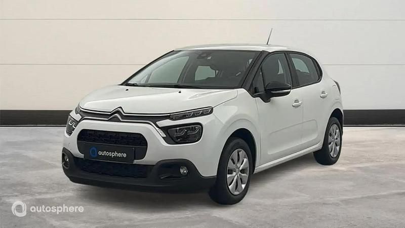 Blanc Utilisé 2022 Citroën C3 Business Class Citadine | 9 999 € (Bon prix) - Image 1/4