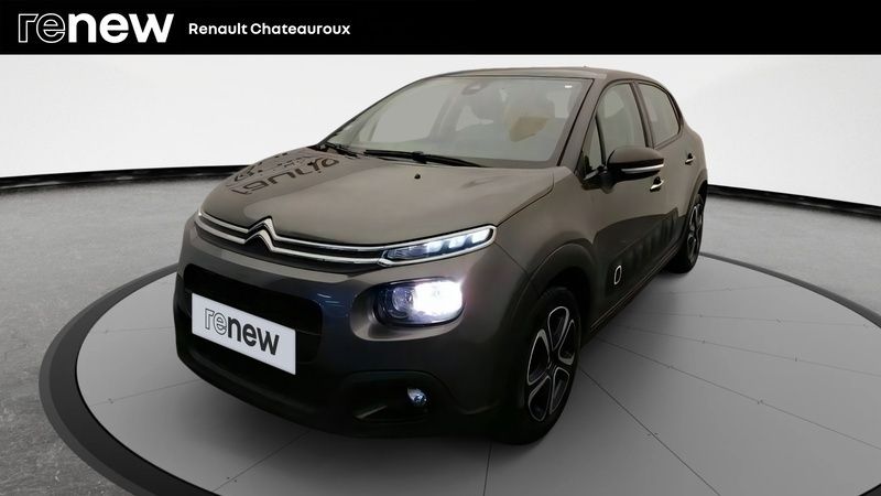 Gris Utilisé 2019 Citroën C3 Shine Citadine | 11 490 € - Image 1/4