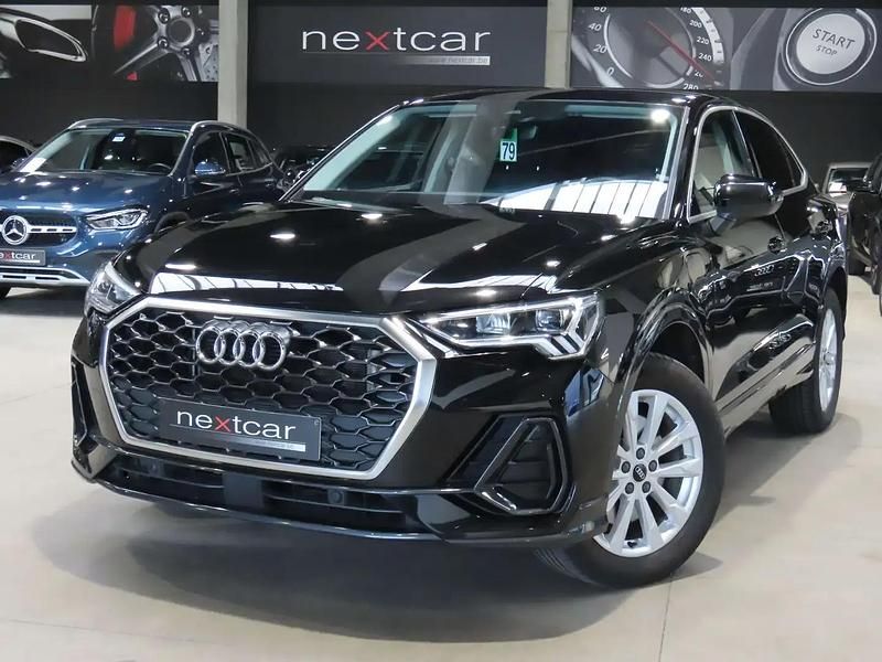 Noir Utilisé 2022 Audi Q3 Sportback S-Line SUV | 33 990 € - Image 1/4