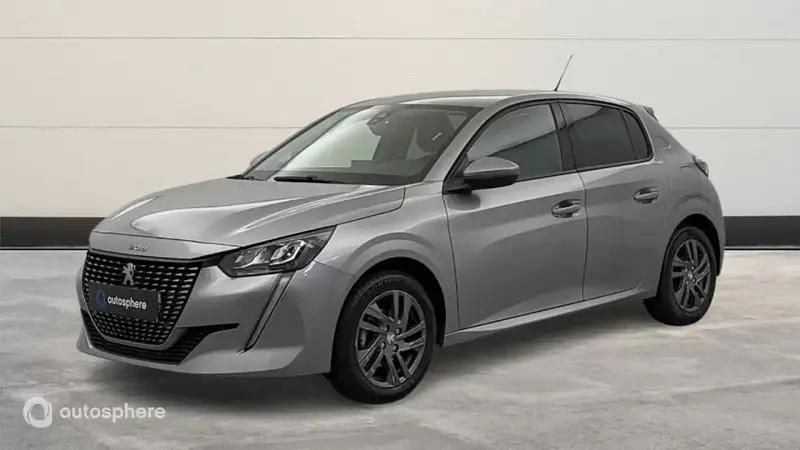 Gris Utilisé 2021 Peugeot 208 Style Citadine | 11 499 € (Prix juste) - Image 1/4