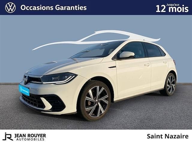Blanc Utilisé 2022 VW Polo R-line Berline | 22 190 € (Prix assez cher) - Image 1/4