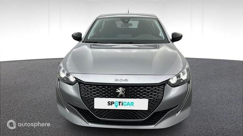 Occasion Peugeot e-208 Active 100 kW (136 ch) 2022 Gris Citadine