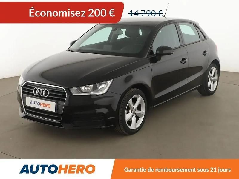 Noir Utilisé 2018 Audi A1 Sportback Ambiente Citadine | 14 590 € (Prix juste) - Image 1/2