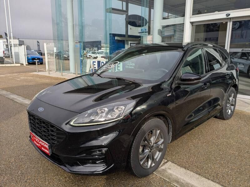 Noir Utilisé 2021 Ford Kuga ST-Line X SUV | 26 970 € (Prix juste) - Image 1/4