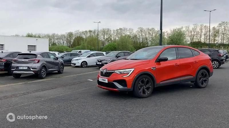 Orange Utilisé 2021 Renault Arkana RS Line SUV | 21 999 € (Prix juste) - Image 1/4