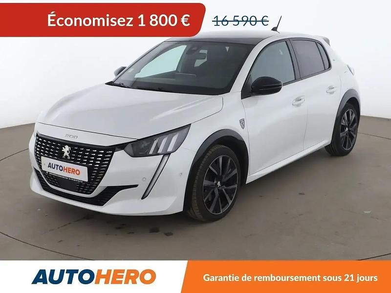 Blanc Utilisé 2021 Peugeot 208 GT Citadine | 14 790 € (Super prix) - Image 1/2