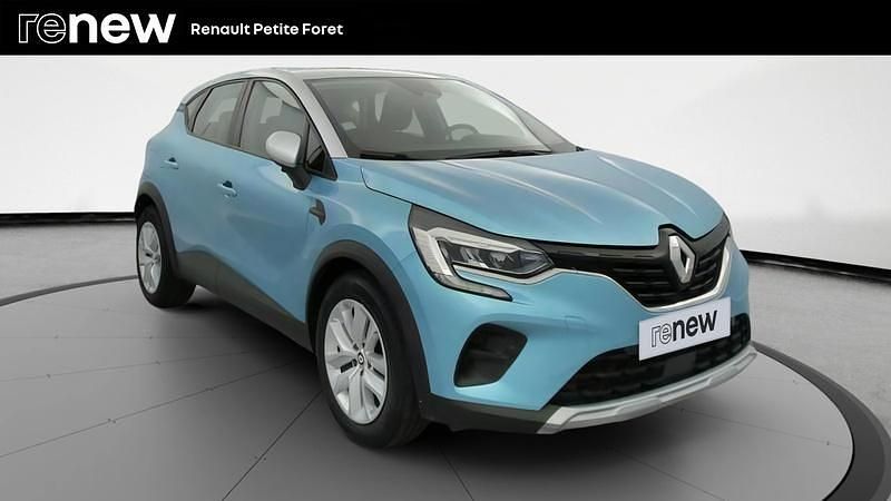 Bleu Utilisé 2021 Renault Captur Business SUV | 15 999 € (Prix juste) - Image 1/3