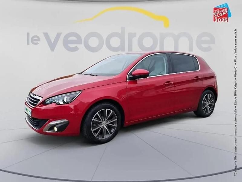 Rouge Occasion 2016 Peugeot 308 Allure Berline | 10 999 € (Super prix) - Image 1/4