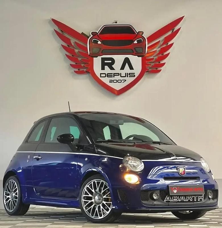 Bleu Utilisé 2016 Fiat 500 Abarth Citadine | 11 999 € (Bon prix) - Image 1/4