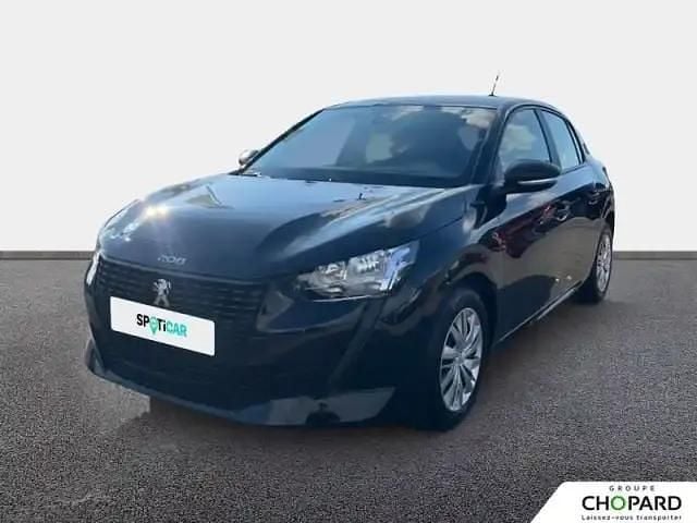 Noir Occasion 2021 Peugeot 208 S Citadine | 10 980 € (Bon prix) - Image 1/4
