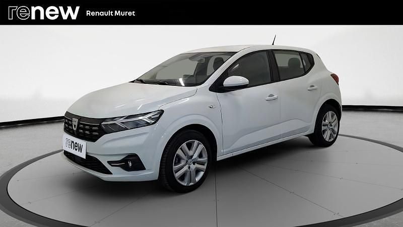 Blanc Utilisé 2021 Dacia Sandero Comfort Citadine | 13 550 € (Prix juste) - Image 1/4