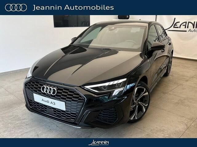 Noir mythe métallisé Occasion 2024 Audi A3 S-Line | 31 980 € (Prix juste) - Image 1/4