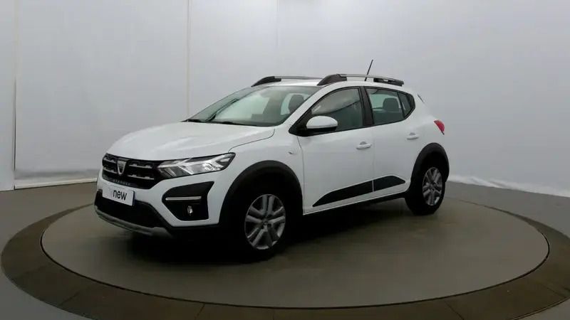 Blanc Utilisé 2022 Dacia Sandero Comfort Citadine | 13 980 € (Prix juste) - Image 1/4