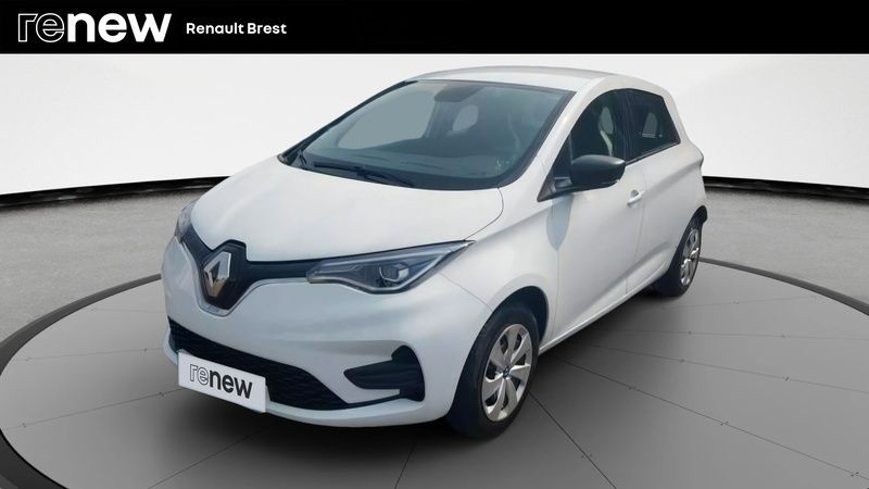 Blanc Utilisé 2020 Renault Zoe Life Citadine | 12 990 € (Prix assez cher) - Image 1/4
