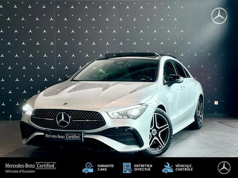 Gris Utilisé 2023 Mercedes CLA200 Coupé | 41 900 € (Prix juste) - Image 1/3