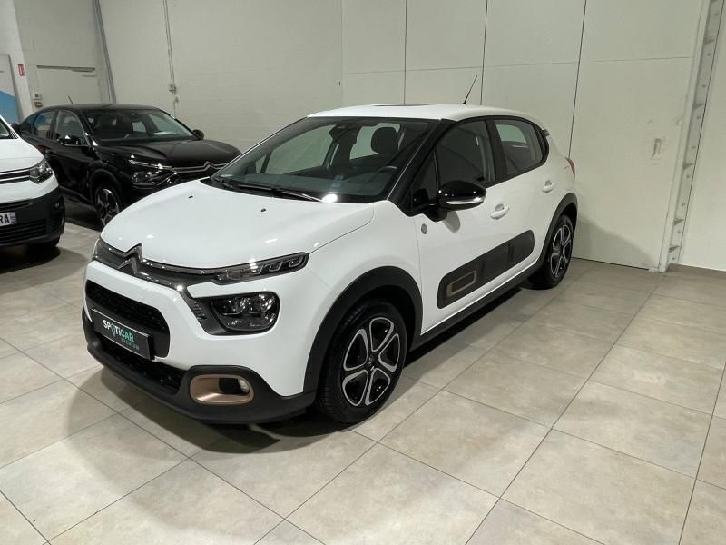 Blanc Utilisé 2023 Citroën C3 PureTech Citadine | 12 689 € (Prix juste) - Image 1/3