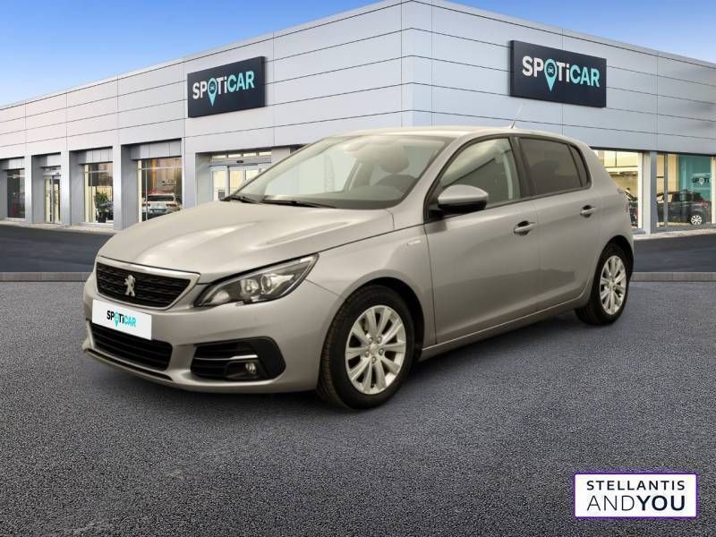 Gris Utilisé 2019 Peugeot 308 Style Berline | 12 990 € (Bon prix) - Image 1/3