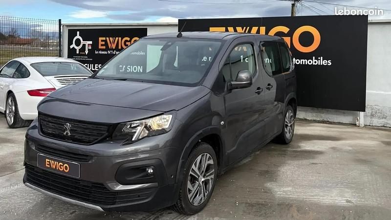 Gris Utilisé 2021 Peugeot Rifter Active Monospace | 18 989 € (Prix juste) - Image 1/4