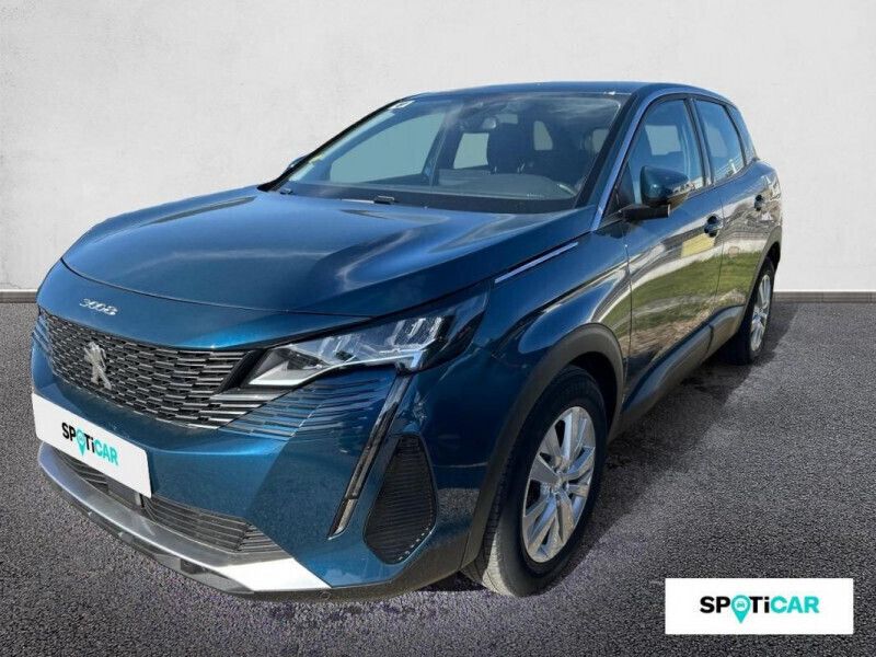 Bleu Utilisé 2021 Peugeot 3008 Business-Line | 16 990 € (Prix juste) - Image 1/4