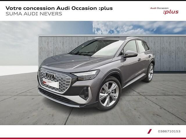Gris typhon métallisé Utilisé 2025 Audi Q4 e-tron S-Line SUV | 57 490 € (Bon prix) - Image 1/4
