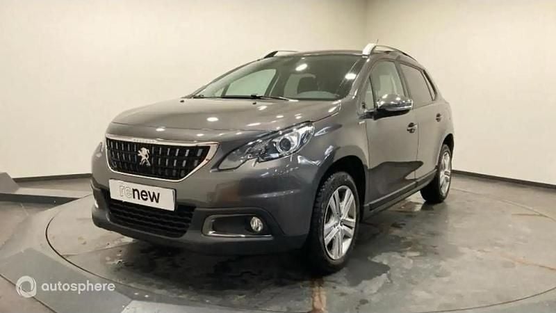 Gris Occasion 2018 Peugeot 2008 Style SUV | 9 999 € (Bon prix) - Image 1/4