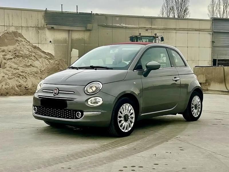Gris Utilisé 2019 Fiat 500C Lounge Cabriolet | 10 490 € (Bon prix) - Image 1/4