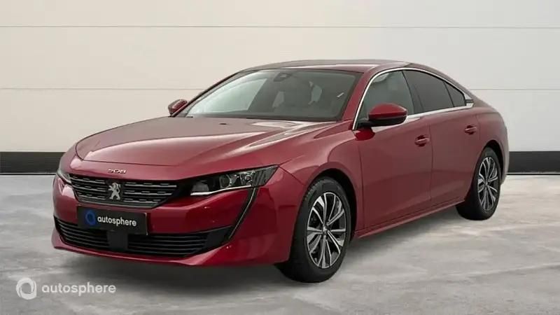 Rouge Utilisé 2019 Peugeot 508 Allure Berline | 15 999 € (Prix juste) - Image 1/4