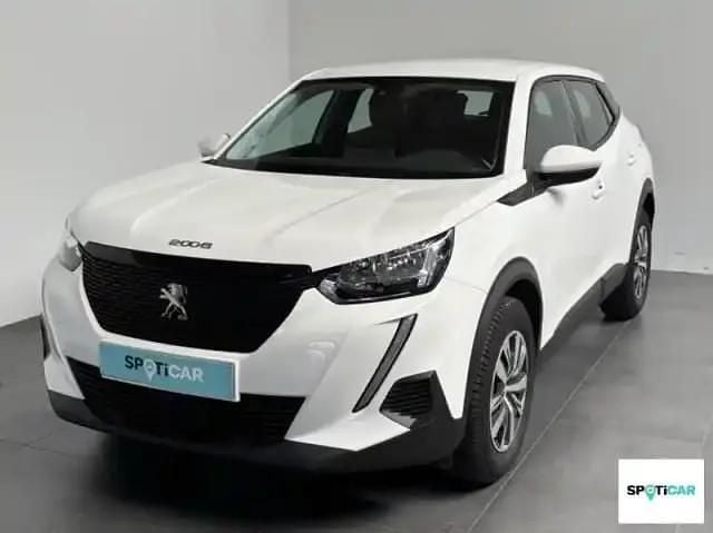 Blanc Utilisé 2021 Peugeot 2008 Active SUV | 11 990 € (Super prix) - Image 1/4