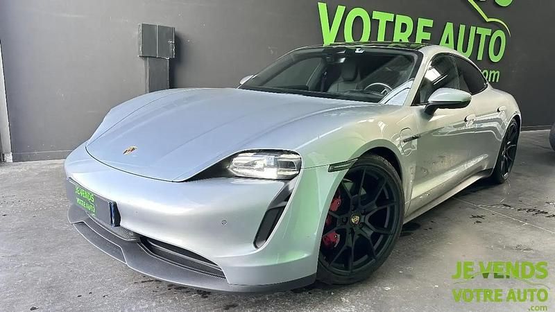 Gris Utilisé 2020 Porsche Taycan Performance Package Berline | 61 990 € (Prix cher) - Image 1/4