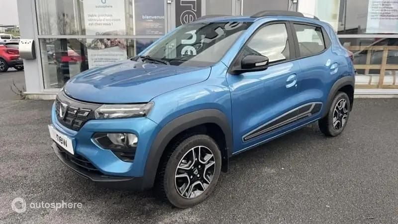 Bleu Utilisé 2022 Dacia Spring Comfort Citadine | 8 499 € (Bon prix) - Image 1/4